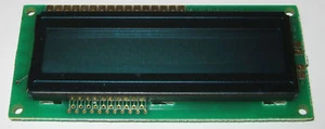 Hyundai LCD Display - 16 Char x 1 Line LCD - HC16102 - HD44780 Controller - Picture 1 of 5