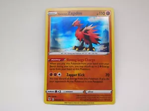 1x (EX) Galarian Zapdos - 082/203 - Holo Rare SWSH Evolving Skies Pokemon - Picture 1 of 2