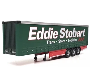 Corgi 1/50 Scale CC14002 - Eddie Stobart Ltd Curtainside TRAILER ONLY - Picture 1 of 3