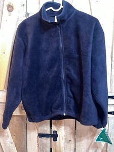 Colorado Timberline Boys Girls Large Black Gray Full Zip Fleece Jacket - Picture 1 of 6