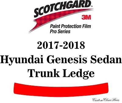 Protección de pintura 3M Scotchgard serie Pro para Hyundai Genesis G90 2017 2018 Foto 1 de 3