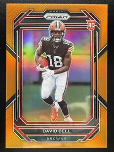 2022 Panini Prizm #334 David Bell Orange Rookie #/249 RC Cleveland Browns