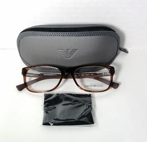 EMPORIO ARMANI Prescription Eyeglasses EA3001 5069 Brown Frame 52-17-140mm - Picture 1 of 6