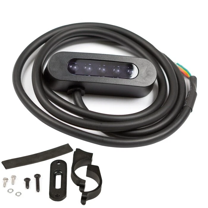 Kontrollleuchten Einheit Alpha schwarz Mini für Bobber Chopper Custom Motorrad - Bild 1 von 4