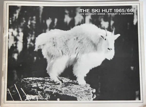 Vtg THE SKI HUT 1965/66 Catalog Skiing Camping Backpacking Outdoors BERKELEY CA - Picture 1 of 21