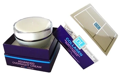 全新 Danielle Laroche 胶原蛋白高级隔夜霜 1.69 液量。 oz 密封 — 第 1/3 张图片