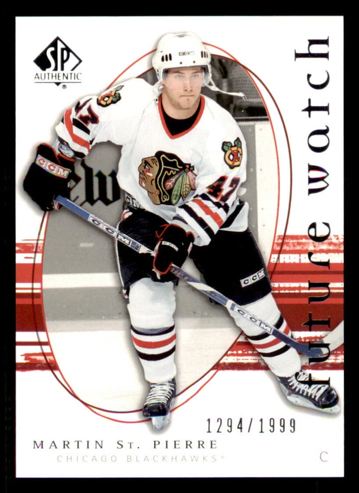 2005-06 SP Authentic #224 Martin St. Pierre RC /1999 (ref 240252) - Image 1 of 2