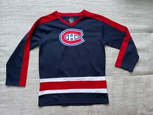 Camiseta adolescente de hockey Montreal canadienses NHL talla 7/8 años - Imagen 1 de 6