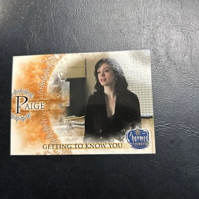 55a Charmed Forever 2007 InkWorks #23 Getting To Know You Rose Mcgowan Paige - Image 1 of 2