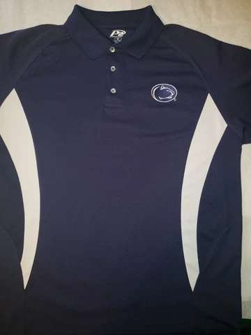 Mens Penn State Nittany Lions Embroidered Polo Shirt Size Medium Cover