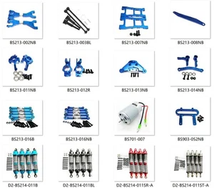 Alloy Upgrade Parts Dark Blue For 1:10 Redcat Blackout XTE XBE SC Racing Rc Car - Picture 1 of 58