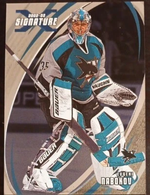 2002 - 2003 ITG Be A Player Evgeni Nabokov Signature Series #007 Hockey Card - Image 1 of 2
