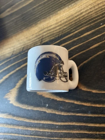 NFL Football San Diego Chargers Ceramic Gumball Mini Coffee Mug - 1.25" Tall Cover