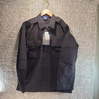Propper Men's BDU Tactical Shirt Long Sleeve Black Small Regular NWT - Image 1 of 4