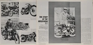 1972 The Story of the Husqvarna TT 1935 8pg Article - Picture 1 of 1
