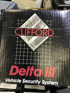 Clifford Delta III 3 | O.G. Car Alarm w/Remote & Transmitter (New!) - Picture 1 of 4
