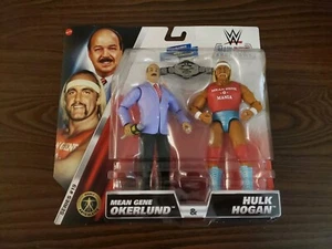 Wwe Main Event Showdown Series 19 Mean Gene & Hulk Hogan. - Picture 1 of 2