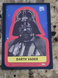 Vintage 1999 Topps Star Wars Chrome Archives #D1 Darth Vader Card - Picture 1 of 2