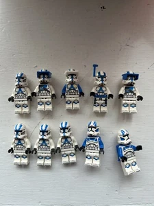 Lego Star Wars 501st Clone Troopers Minifigures Lot of 10 - Picture 1 of 3