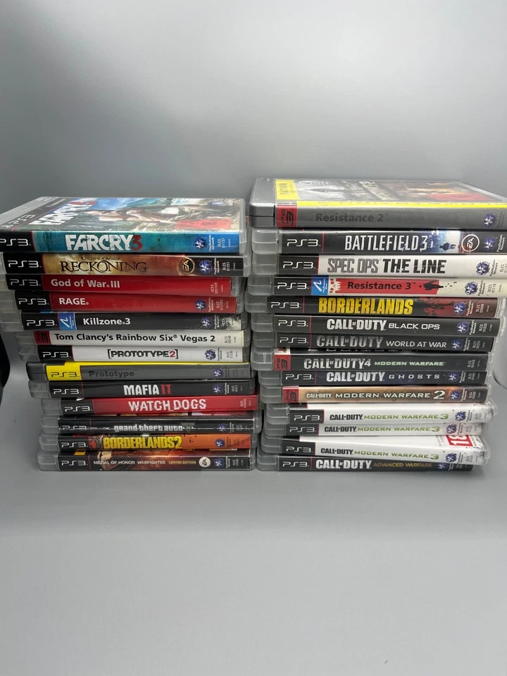 Playstation PS 3 Spiele Auswahl FSK 18 Call of Duty Battlefield Far Cry 13/5/1 - Bild 1 von 1