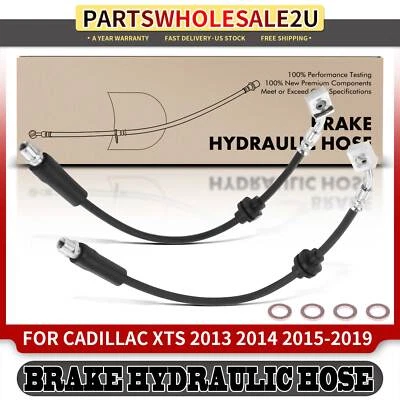 2x Manguera hidráulica de freno delantera derecha y derecha para Cadillac XTS 2013 2014 2015 2016-2019 Foto 1 de 4