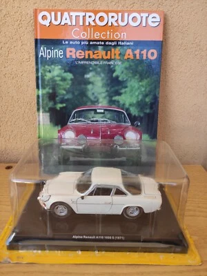 Alpine Renault A110 1600 S 1971 1/24 Modellino Quattroruote Collection - Immagine 1 di 4