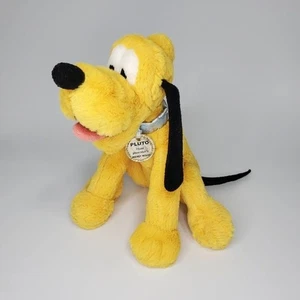 Walt Disney Dream Friends 10" Pluto Plush Jewell Collar Bean Base - Picture 1 of 7