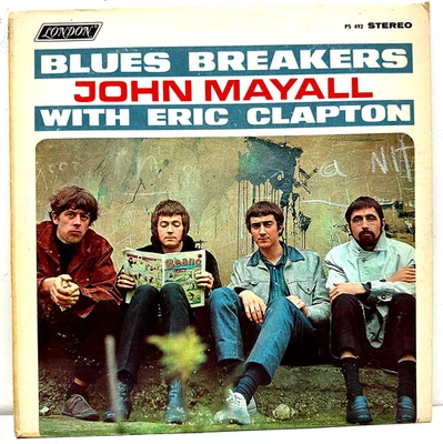 John Mayall With Eric Clapton Blues Breakers 1967 Vinyl London Records 1st Press - Image 1 of 4