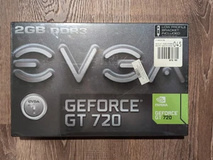 EVGA Nvidia GeForce 720 1GB DDR3 PCIe Video Card Model 01G-P3-2722-KR - Picture 1 of 1