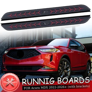 2pcs Running Board fit for Acura MDX 2022-2026+ Side Step Nerf Bar Accessories - Picture 1 of 11