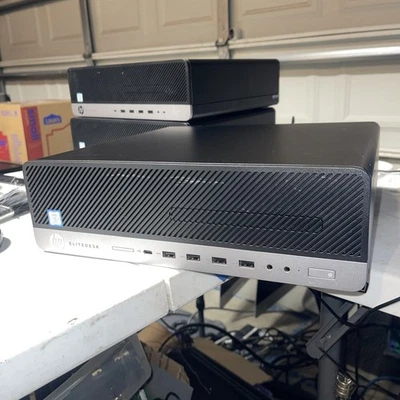 HP EliteDesk 800 G4 SSF  Intel Core i7 8th Gen, 3.20GHz, 16GB/ 256GB SSD/NO OS - Image 1 of 4