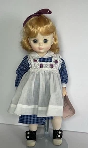 Vtg Madame Alexander POLLYANNA w/ Ribbon 1588 Stand Homeschool Grandparents Read - Picture 1 of 7