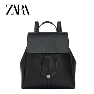 Zara ZARA mini mochila de cuero para trabajadores de oficina diarios Foto 1 de 4