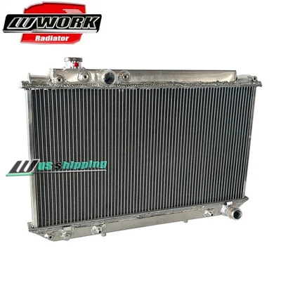 For 1989-1992 1990 1991 Toyota Cressida 3.0L AT/MT 7M-GE MX83 Aluminum Radiator - Image 1 of 4
