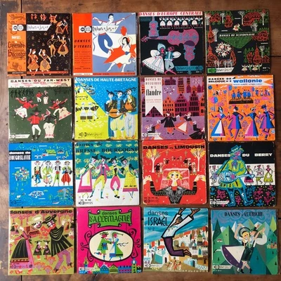 65 x 7" Unidisc Collection Danses - French press - Image 1 of 4