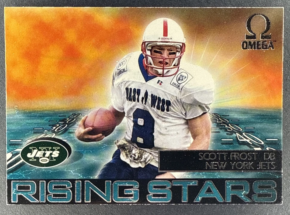 1998 Pacific Omega Rising Stars #21 Scott Frost Nebraska / NY Jets RARE RC  - Image 1 of 2