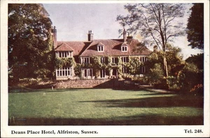 Postal vintage Deans Place Hotel Altermon Sussex s805 - Imagen 1 de 2
