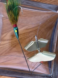 Grim Reaper bucktail jig - great for perch, trout & bass - vintage! - Picture 1 of 2