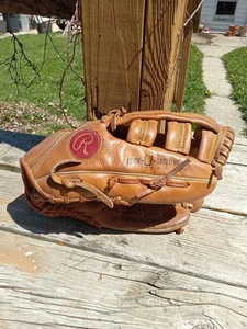 Rawlings RSG3 Softball Handschuh 12,5" braun Leder Andre Dawson Erwachsene RHT rechts - Bild 1 von 8