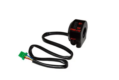 INTERRUPTOR MANILLAR DERECHO PARA 74-77 SUZUKI GT750 INTERRUPTOR DE EMPUÑADURA DEL ACELERADOR CI-GT750BSW Foto 1 de 2