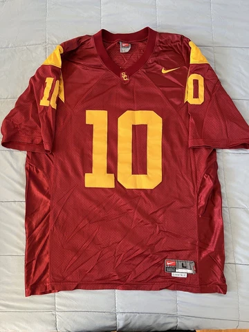 Nike University of Southern California USC Trojans Football #10 Jersey - Size L Cover