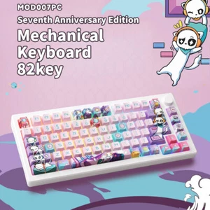 Teclado mecánico para juegos Akko Mod 007 piezas eje con cable 82 teclas - Imagen 1 de 16