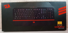 NIB Red Dragon Karura  K502 Wired Gaming Keyboard Red Illuminated