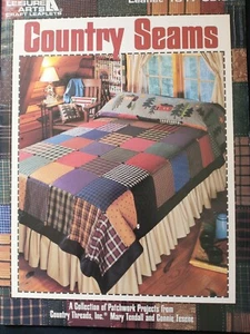 Country Seams; A Collection Of Patchwork Projects, Leisure Arts - Picture 1 of 3