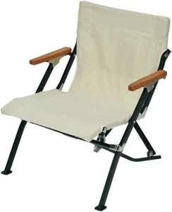 LV-093IV Snow Peak snow peak low chair short ivory New - Picture 1 of 1