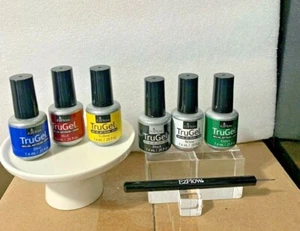 EzFlow TruGel Polish - LED / UV Gel Art Polish - Gel Art Kit Nail Art NIB - Picture 1 of 8