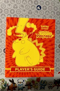 Pokemon TCG Sword & Shield Vivid Voltage ETB Player's Guide Booklet! Box Fresh! - Imagen 1 de 2