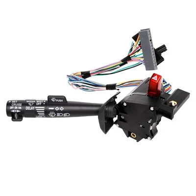 Multifunction Turn Signal Switch for 1995-1999 Chevy Suburban Tahoe Astro Blazer - Image 1 of 4