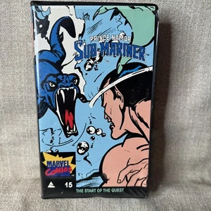 Prince Namor the Sub-Mariner VHS Tape Marvel Comics Video Library #15 Clamshell - Picture 1 of 11