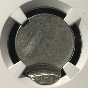 JEFFERSON 5C ERROR NGC MS65 STRUCK 85% OFF CENTER NICKEL - Picture 1 of 4